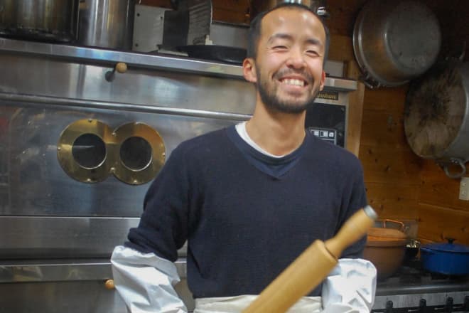 ログハウスのパン屋からはじまりました